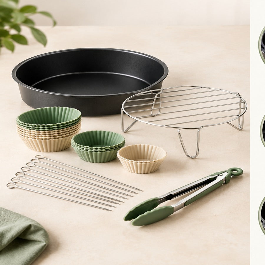 Air fryer accessory set main product view
