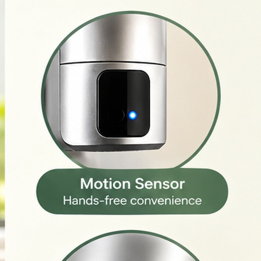 Automatic water-saving tap attachment sensor close-up