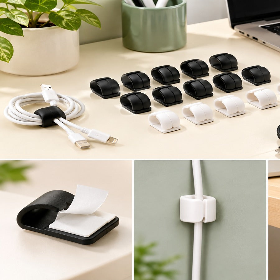 Cable management clips main product view