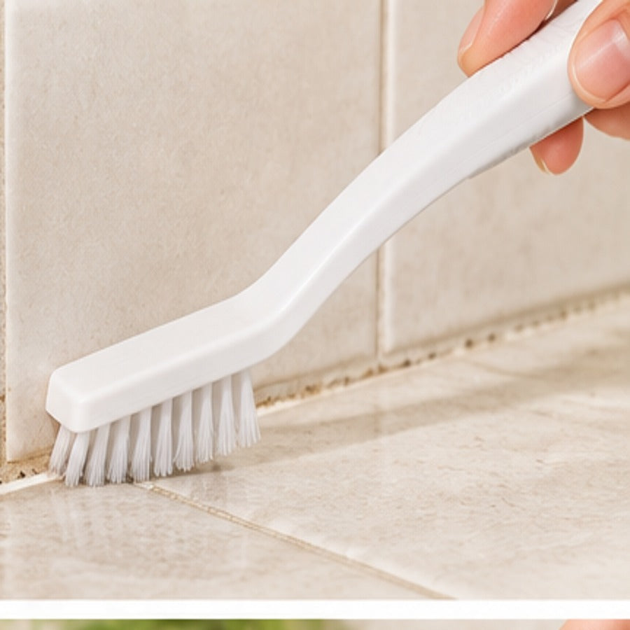 Gap and groove cleaning brush cleaning tile grout